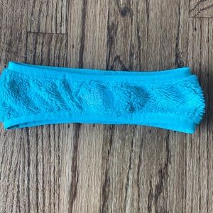 North Face fleece headband teal s z M comfortable